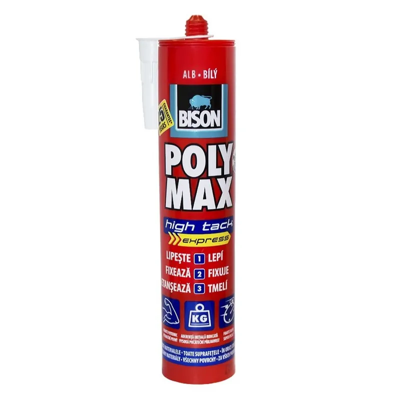 Adeziv pentru suprafete multiple, 465 g, Poly Max Polymer, Bison Vezi acum