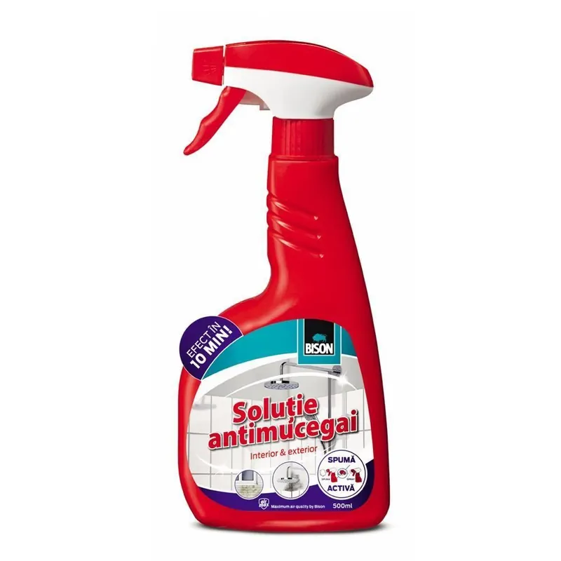 Mai ieftin Solutie antimucegai, 500 ml, pulverizator, Bison