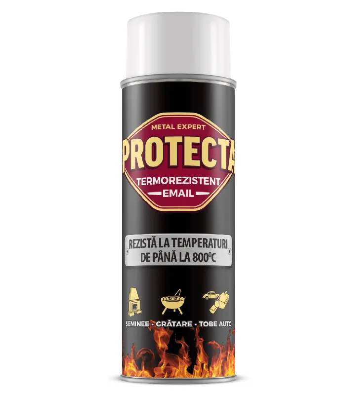 Spray email termorezistent Protecta, argintiu, 400 ml Comandă acum