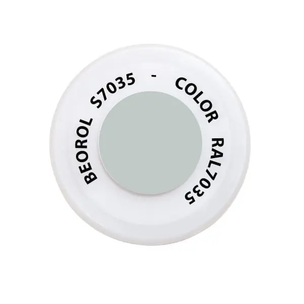Spray gri Luce, RAL 7035, 400 ml, Beorol Cel mai vândut