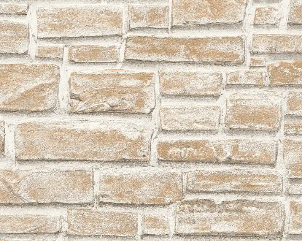 Tapet hartie, model caramida, 10 x 0.53 m, 662125, AS Creation Decora Natur Livrare expres