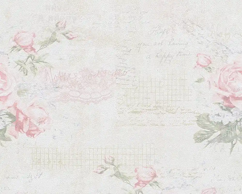 Ofertă exclusivă Tapet hartie, model floral, 10 x 0.53 m, 956671, AS Creation Djooz