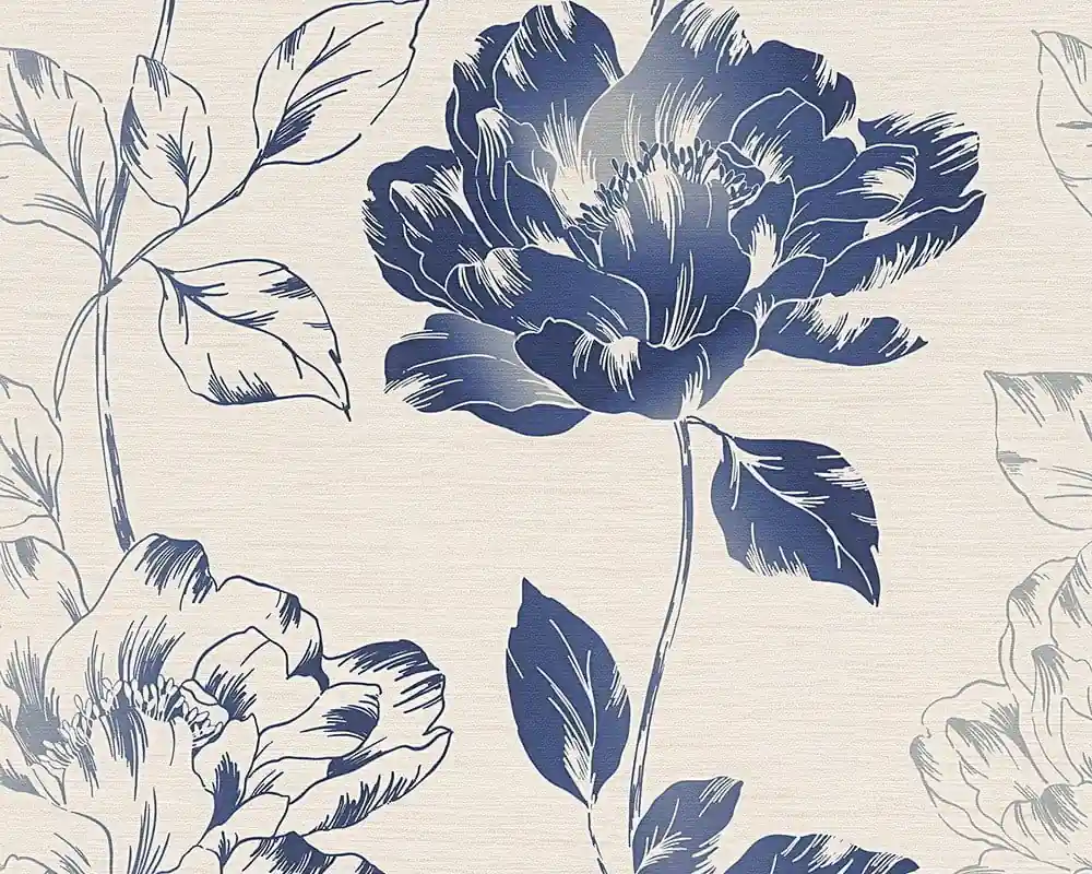 Cumpără online Tapet hartie, model floral, 10 x 0.53 m, 958812, AS Creation New Classics Creationsics
