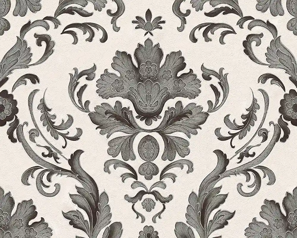 Tapet hartie, 10 x 0.53 m, model floral, 301901, AS Creation Concerto 3 Ofertă exclusivă