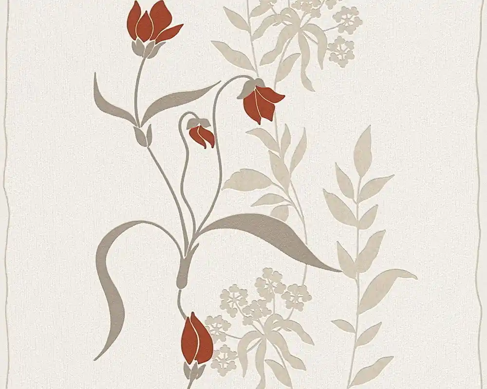 Comandă acum Tapet vlies, model floral, 10 x 0.53 m, 958741, AS Creation Avenzio