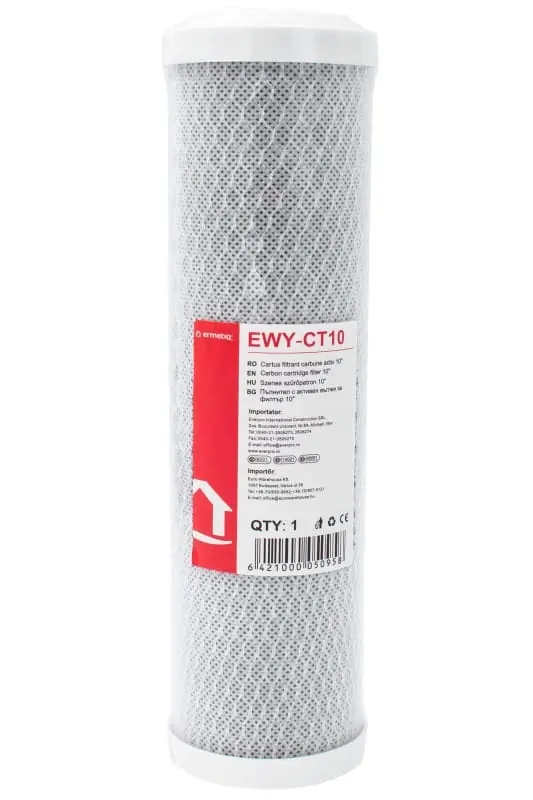 Cartuș filtrant cu cărbune activ 10″ Ermetiq Comandă acum