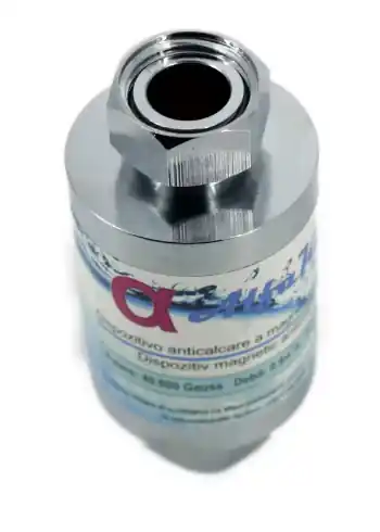 Premium Filtru magnetic, anticalcar, 1/2”, cilindric metalic, Alfa Kal