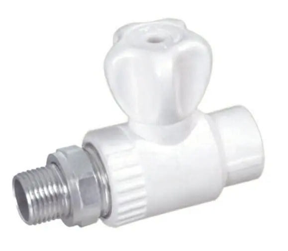 Robinet drept pentru calorifer, PPR, D 20 mm x 1/2″ Disponibil imediat