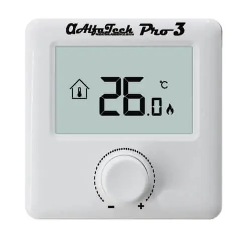 Termostat digital, programabil wireless, cu aplicatie mobila, Pro3 RF, AlfaTech Lichidare de stoc