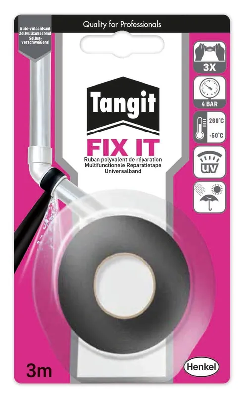 Banda de etansare, Tangit Fix It, siliconica, 3 m Popular