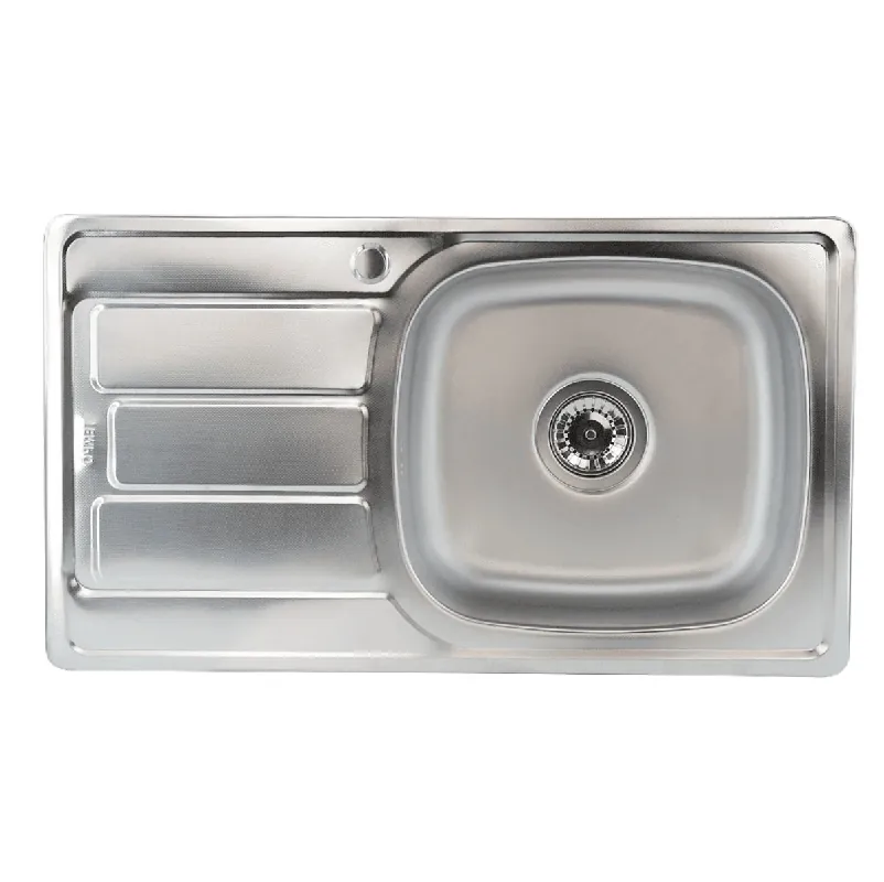 Chiuveta inox pentru blat 43.5 x 76 cm, anticalcar, Tempo Retur gratuit