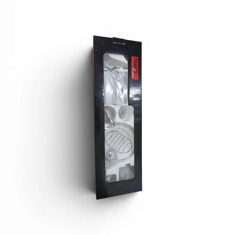 Set accesorii baie, 7 buc, cromat, Tempo Ofertă limitată