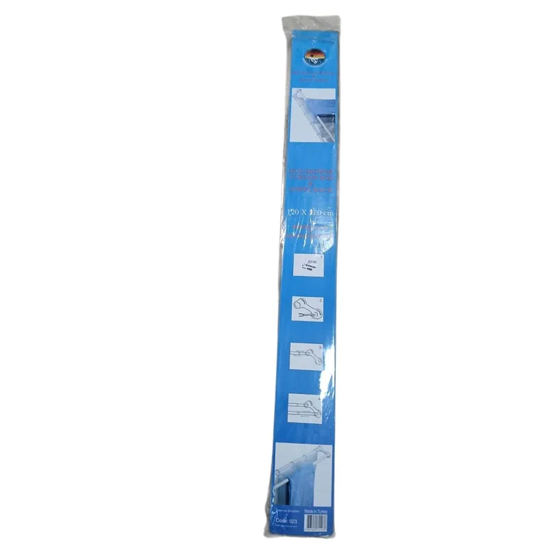 Ofertă specială Bară dublă pentru perdea de duș și prosop – extensibilă, 120–220 cm