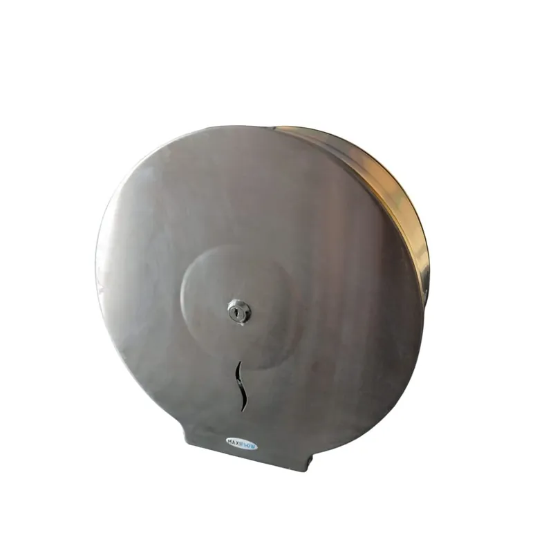 Dispenser Hârtie Igienică MAXIFLOW, Inox 430, 270×115 mm, Cu Cheie, Finisaj Satinat Ofertă specială