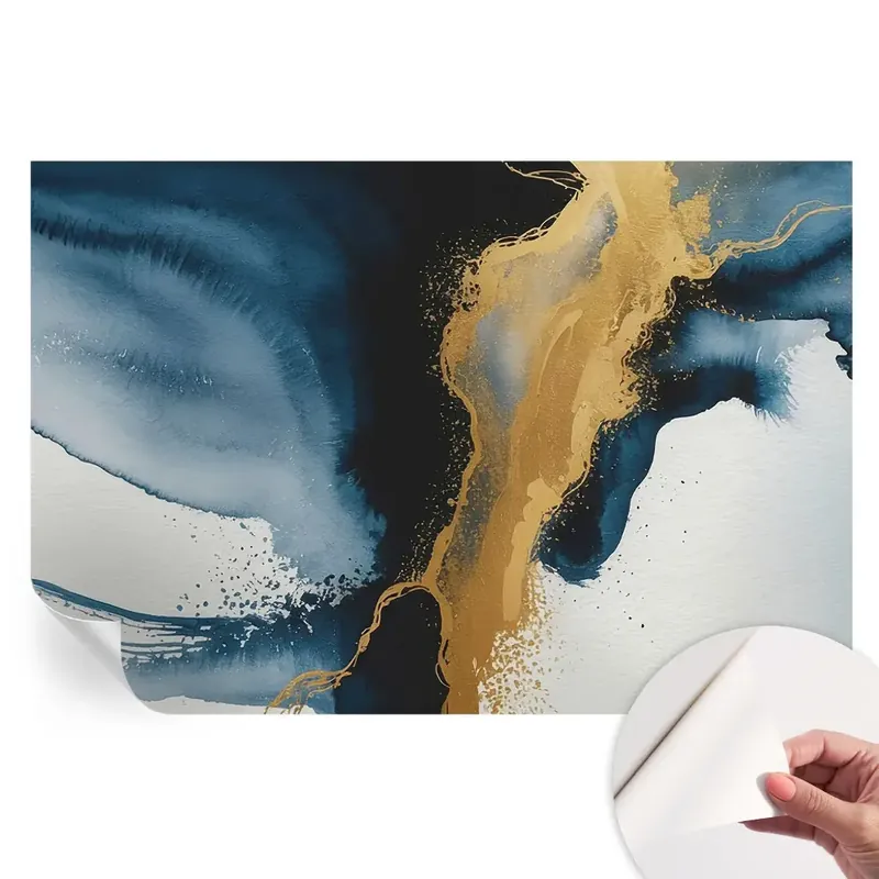 Tapet fotografic autoadeziv cu model de abstracție colorată Ofertă