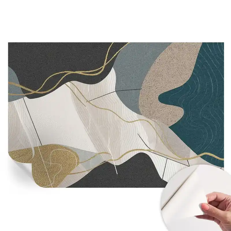 Cumpără acum Fototapet modern cu forme abstracte pentru sufragerie