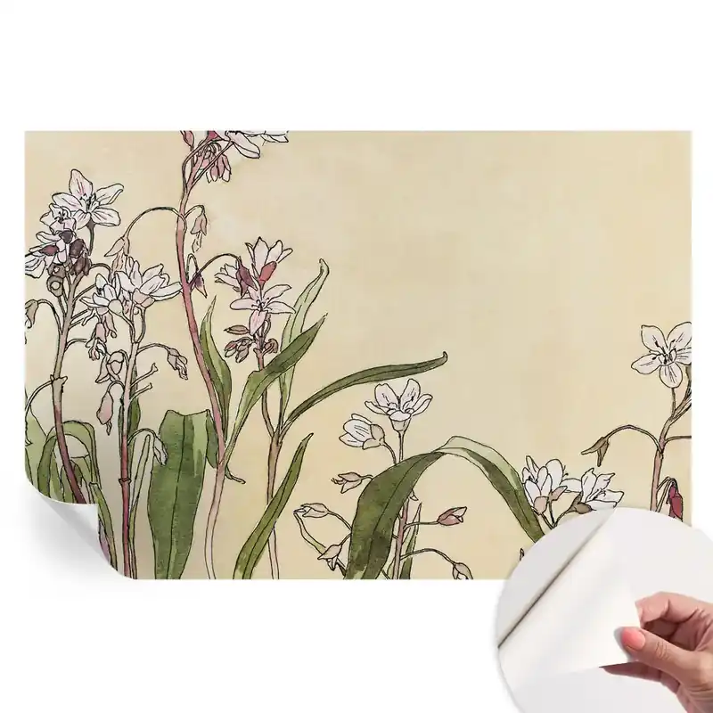 Tapet fotografic autoadeziv Eleganță florală Promoție