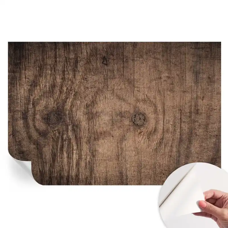 Noutate Fototapet autoadeziv model lemn rustic