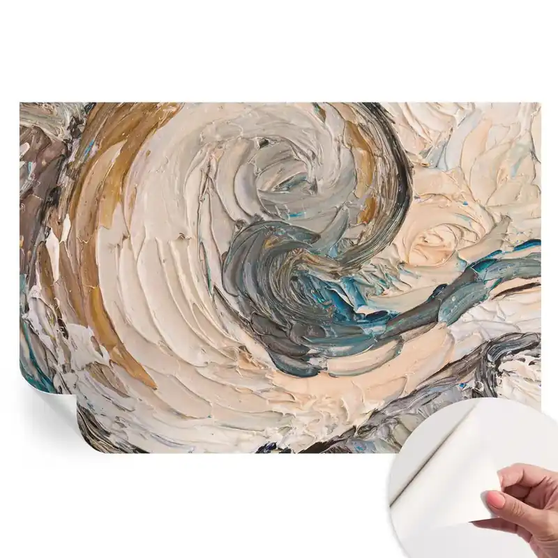 Reducere Fototapet autoadeziv cu model de vârtejuri colorate