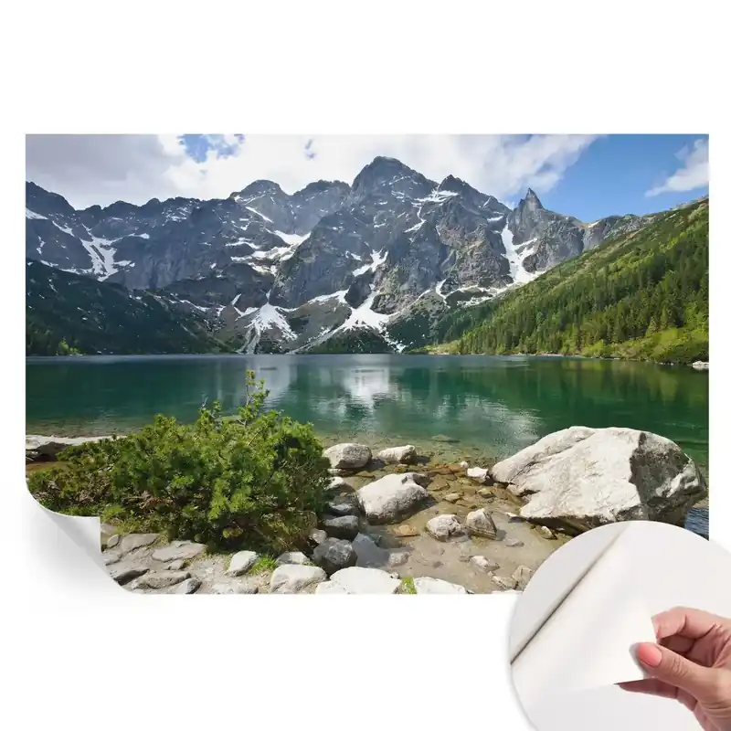 Fototapet autoadeziv Lac de munte Livrare expres