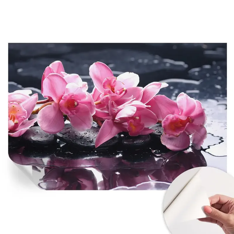 Cel mai bun preț Tapet autoadeziv pentru camera de zi cu model floral