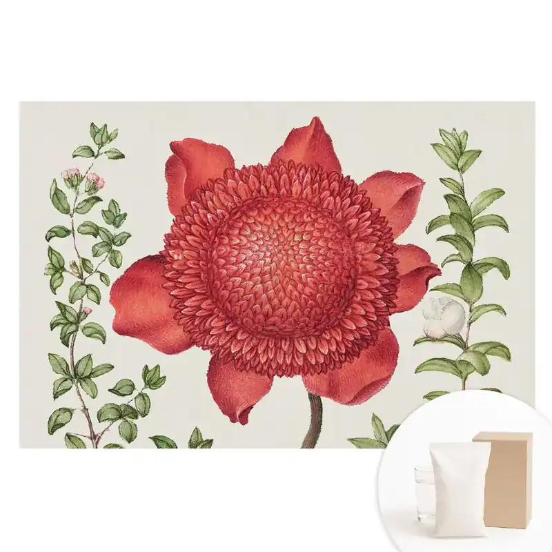 Ofertă specială Fototapet din material nețesut cu imprimeu floral