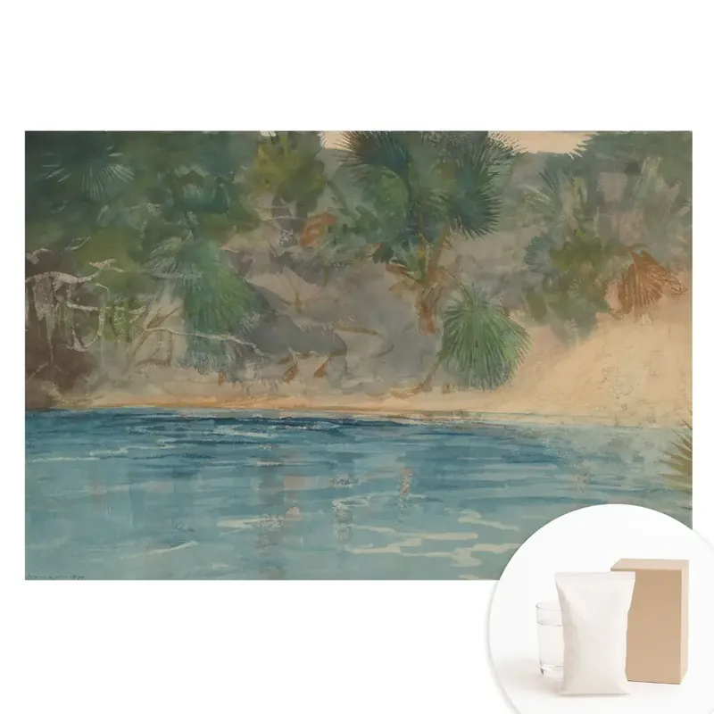 Comandă acum Tapet foto pe material nețesut Peisaj exotic cu atmosferă relaxantă