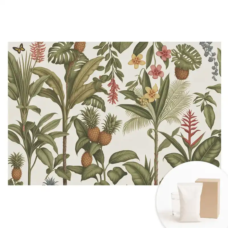Fototapet nețesut cu model tropical Discount