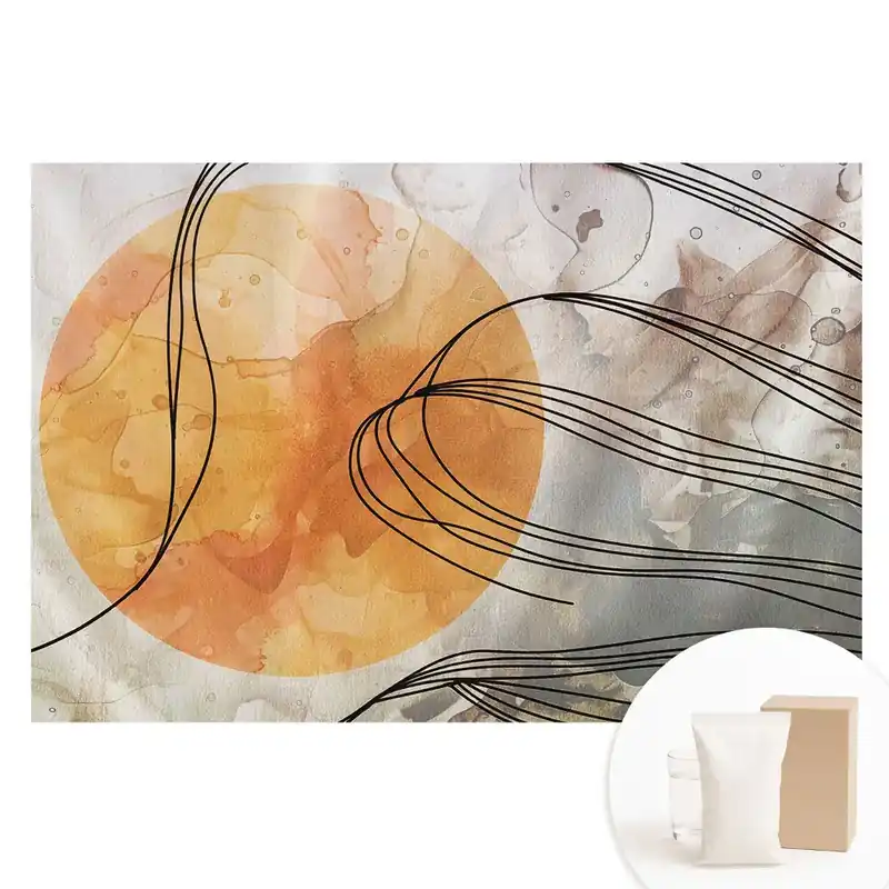 Comandă acum Tapet fotomural din material nețesut cu model abstract armonios