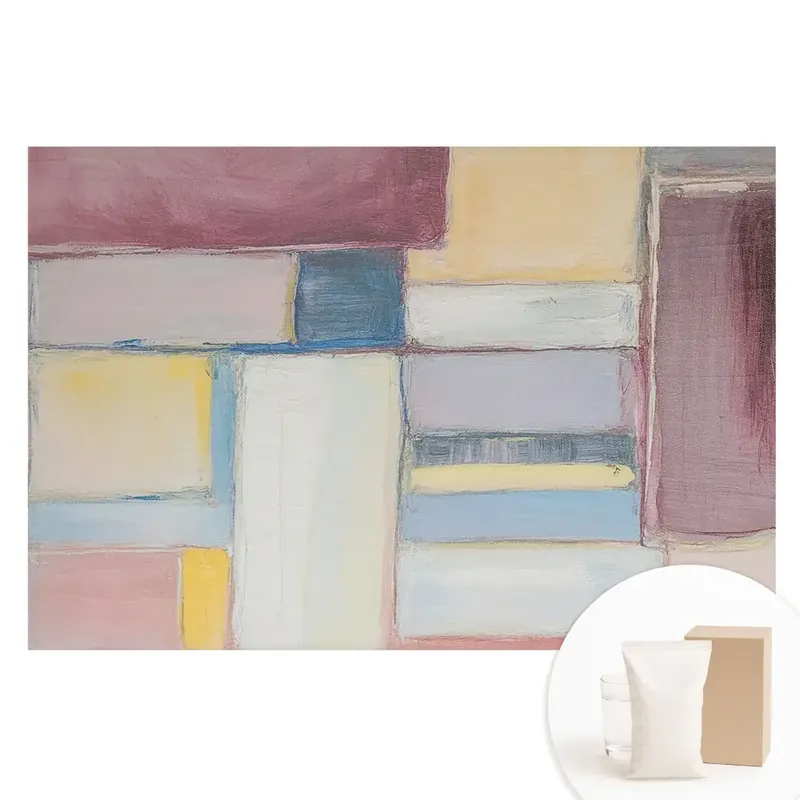 Reducere extra Fototapet din material nețesut cu model de dreptunghiuri colorate