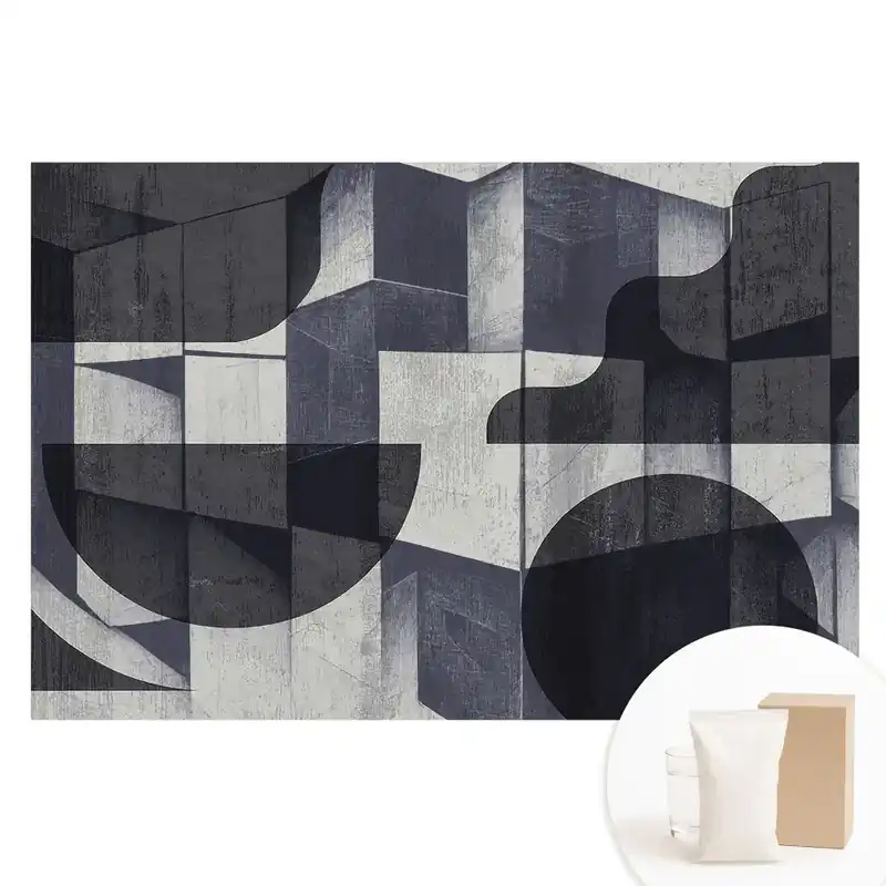 Fototapet din material nețesut cu model de abstracție geometrică și design modern Cumpărături sigure
