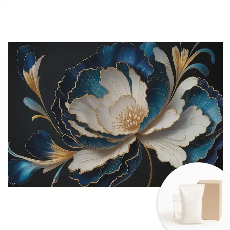Bestseller Tapet fotografic din material nețesut cu design floral elegant