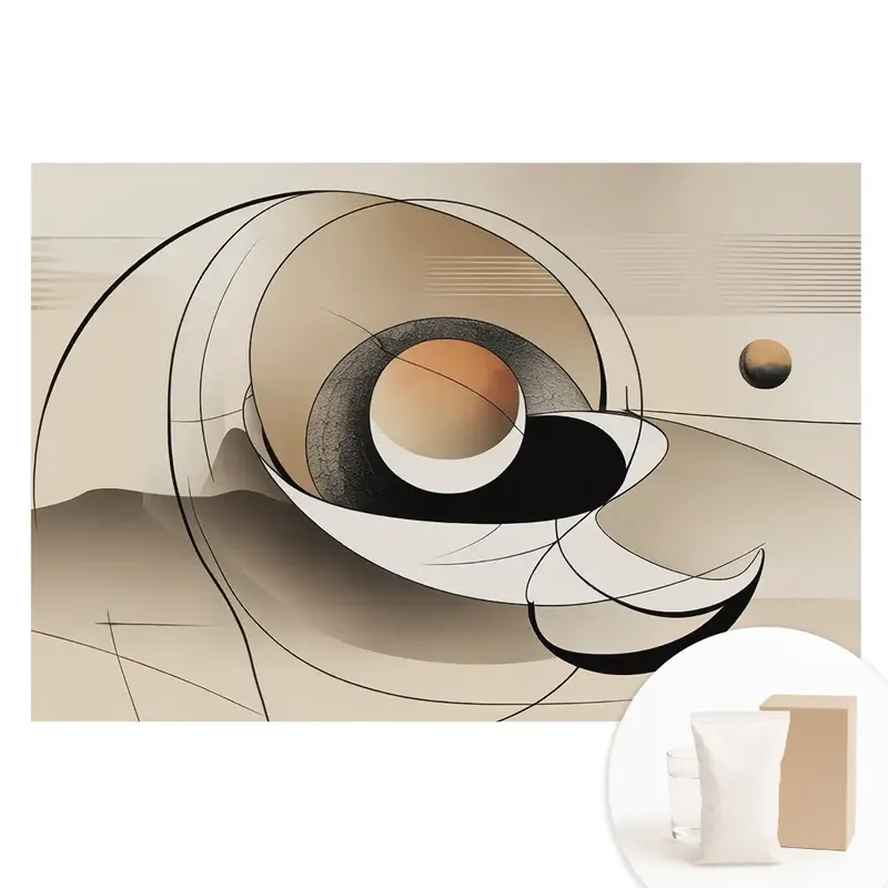 Tapet fotografic nețesut cu model abstract modern și elegant Doar azi