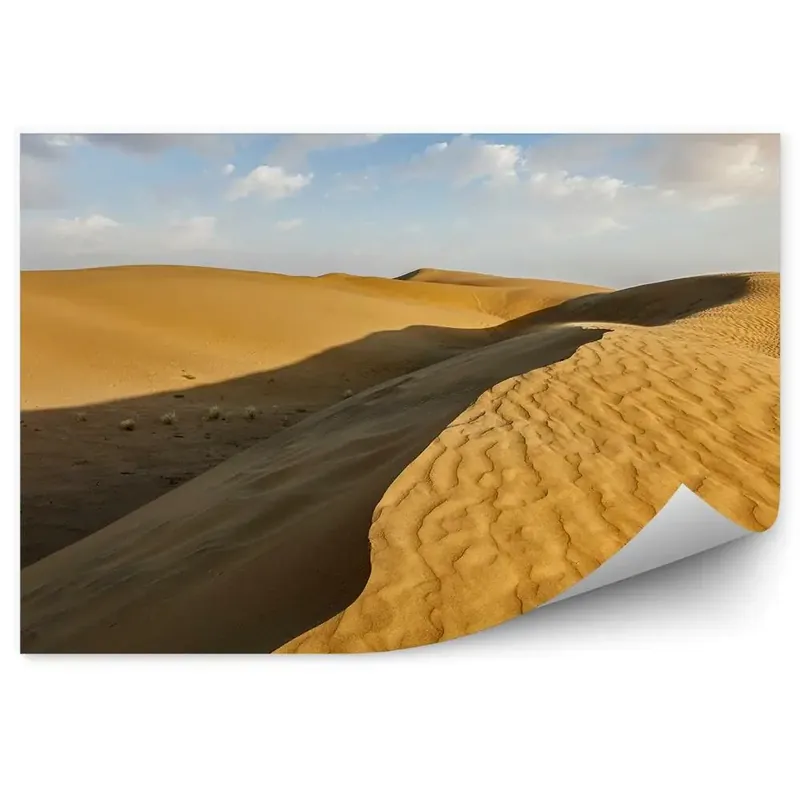 Fototapet vintage Dune Deșert Cer Nori Retur ușor