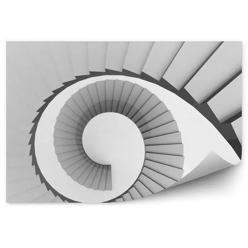 Fototapet perete Conceptul de scară în spirală Super ofertă