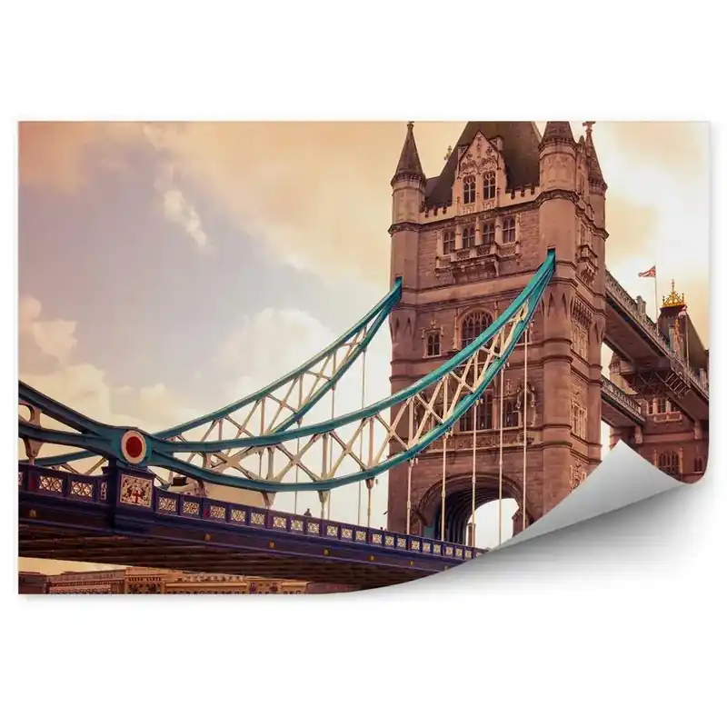 Expediere rapidă Fototapet pentru perete Tower Bridge Londra râu