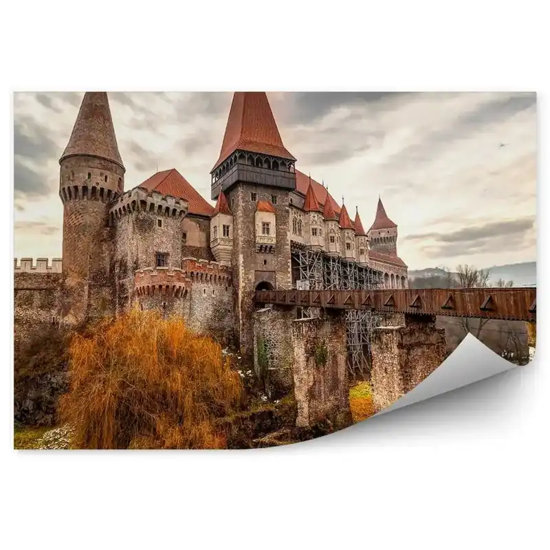 Fototapet România castel vechi ruine pod Preț redus