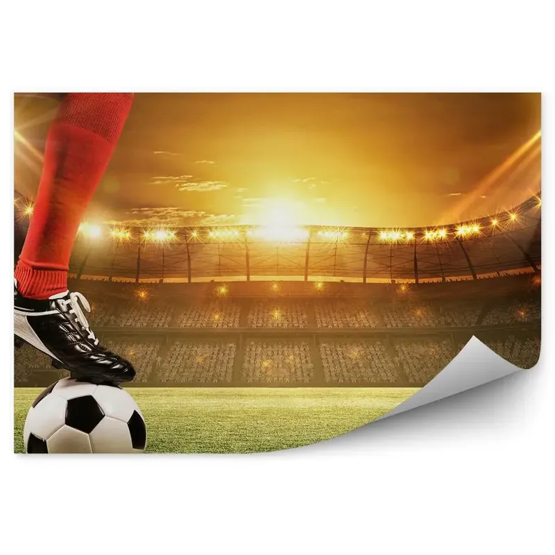 Fototapet Stadion de fotbal fotbal semaforul de fotbal Popular