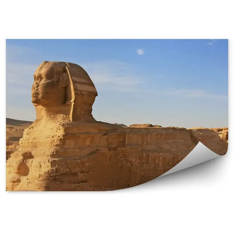 Ieftin Decor fototapet Sfinxul din Cairo profil arhitectural