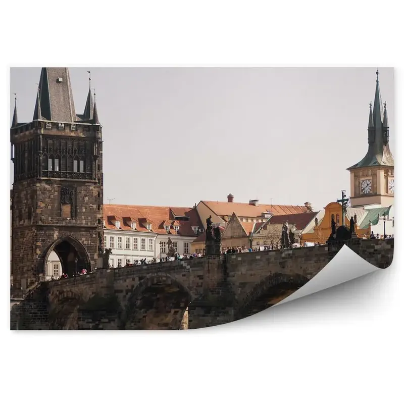 Fototapet Podul Charles din Praga orașul vechi Ofertă de sezon