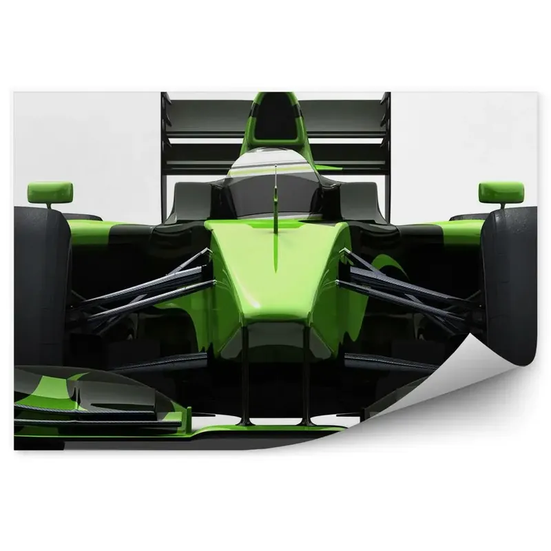Fototapet pentru perete Formula 1 masina verde Disponibil imediat