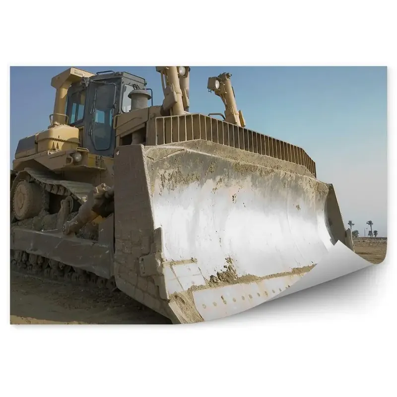 Fototapet Buldoexcavator Preferatul clienților