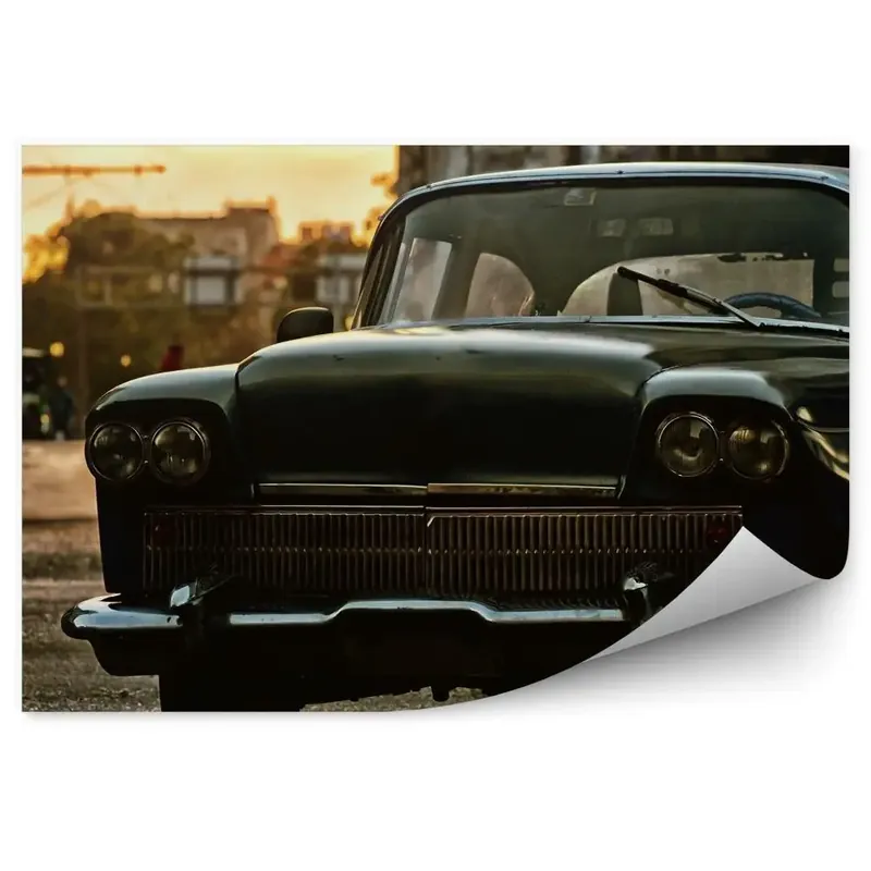 Fototapet Mașină istorică americană pe stradă Noutate