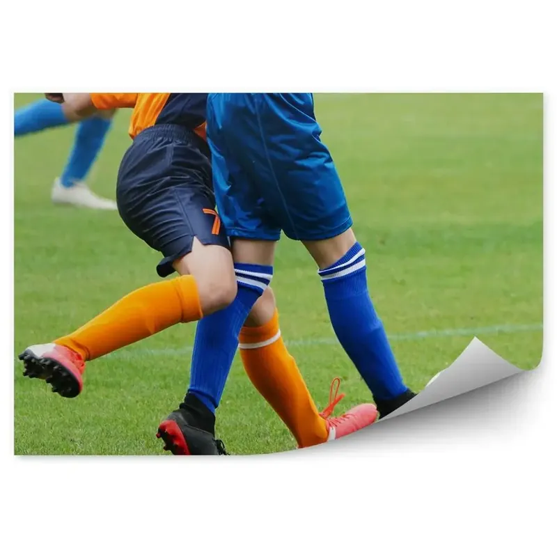 Doar azi Fototapet Fotbal Gazon Fotbal