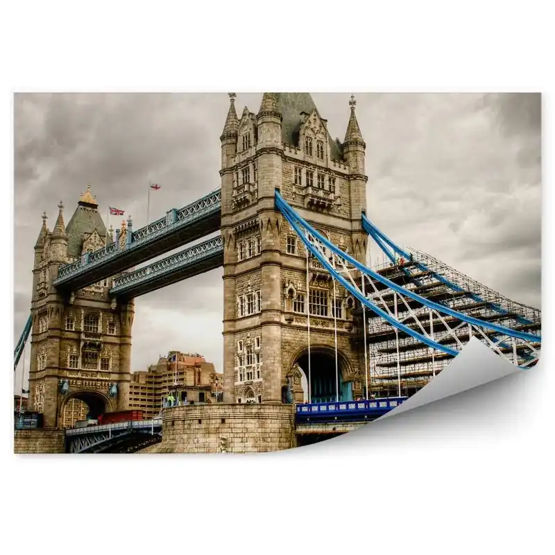 Decor fototapet Tower Bridge Londra arhitectura podului Tower Bridge Livrare expres