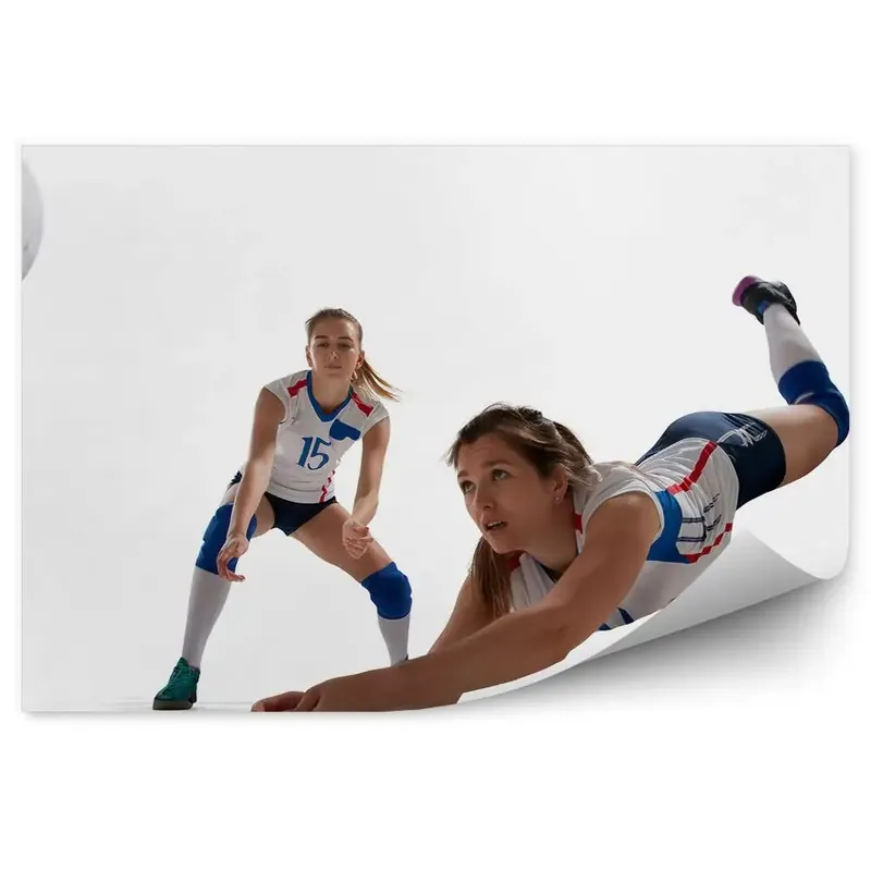 Fototapet jucători de volei minge Super ofertă