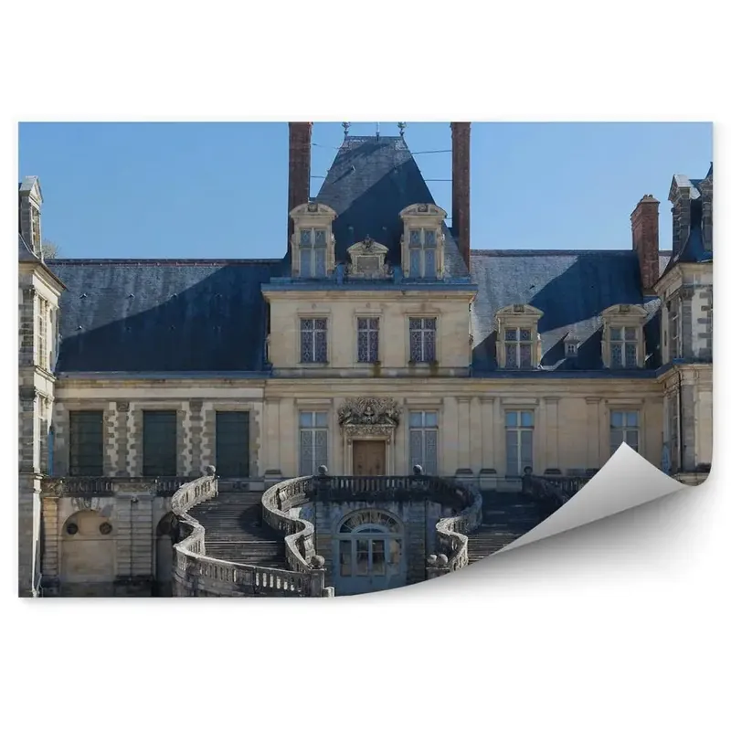Decor fototapet Clădire faimoasă a castelului francez Noutate