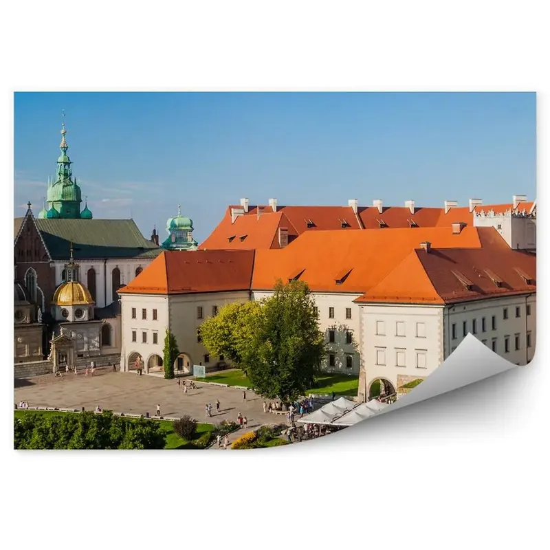 Fototapet perete Castelul Wawel Castelul Wawel Cracovia arhitectură castel regal Reducere extra