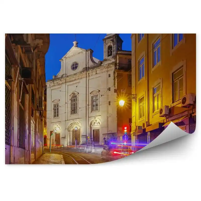 Chilipir Fototapet pentru perete Mișcarea de lumină oraș crepuscul arhitectură