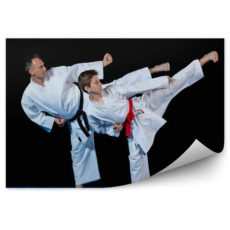 Fototapet pentru perete Karate de formare Comandă acum